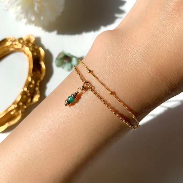 emerald bracelet