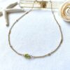 Peridot makana choker necklace - Image 2