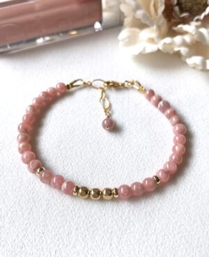 rhodochrosite bracelet