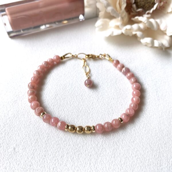 rhodochrosite bracelet