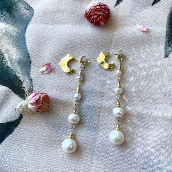 pearl earrings