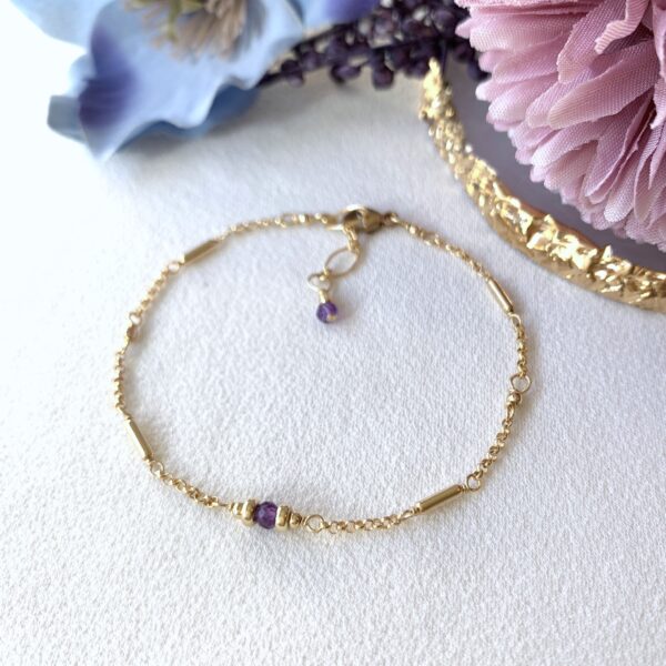 Amethyst bracelet