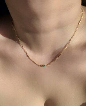 Emerald necklace