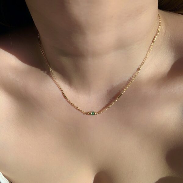 Emerald necklace