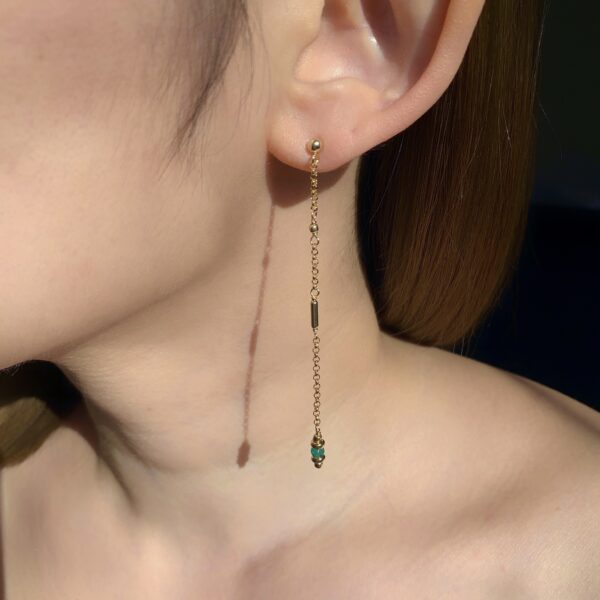 Emerald earrings