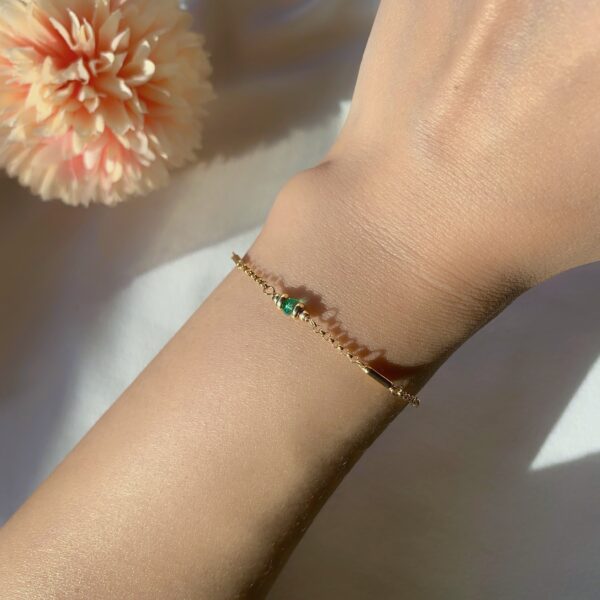 emerald bracelet