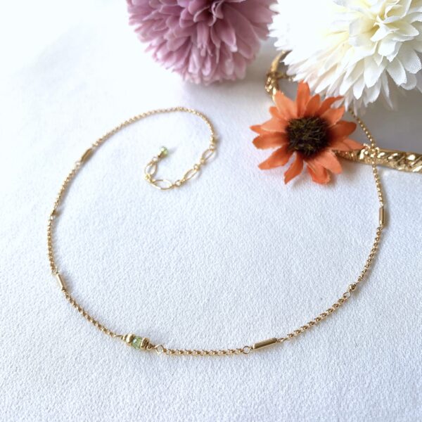 Peridot necklace