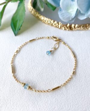 blue topaz bracelet