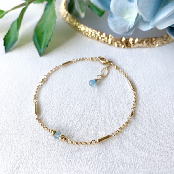 blue topaz bracelet