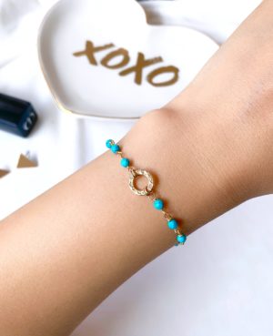 turquoise bracelet