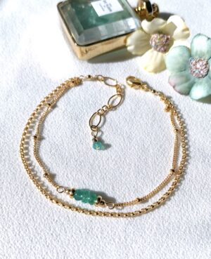 emerald bracelet