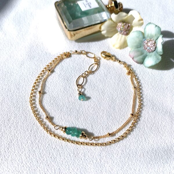 emerald bracelet