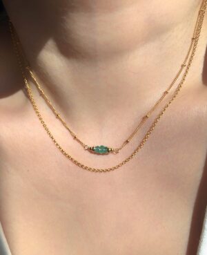 emerald necklace