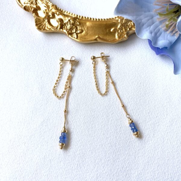 sapphire earrings