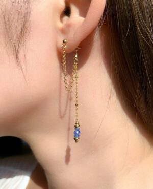 sapphire earrings