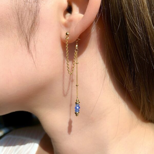 sapphire earrings