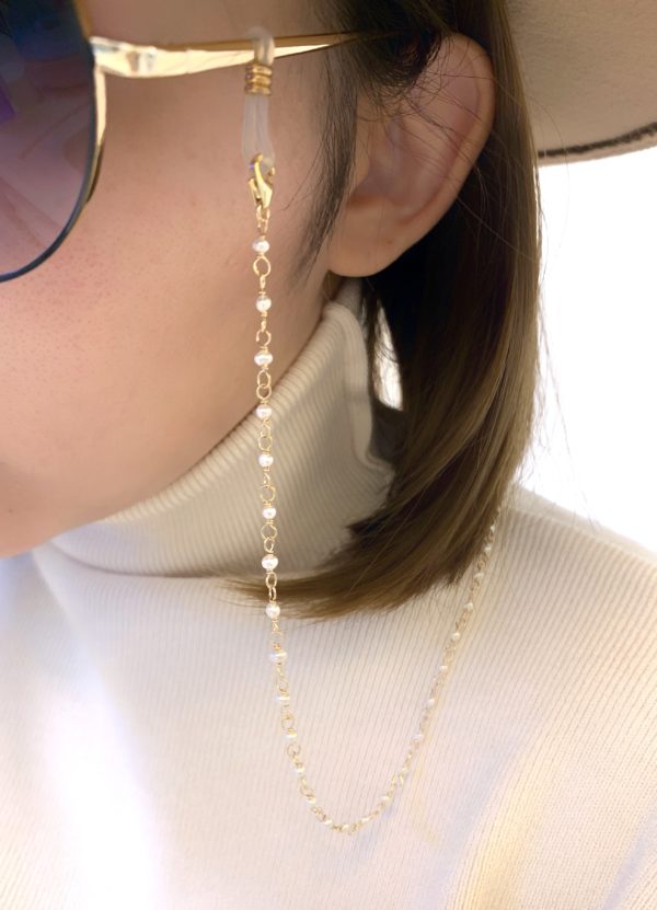 pearl glasses chain