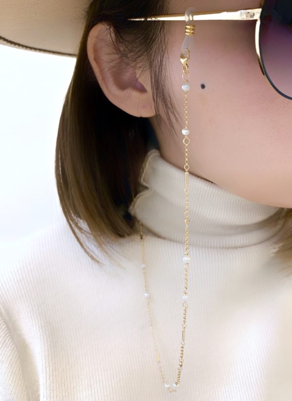 pearl glasses chain