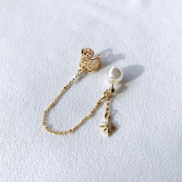 pearl ear cuff