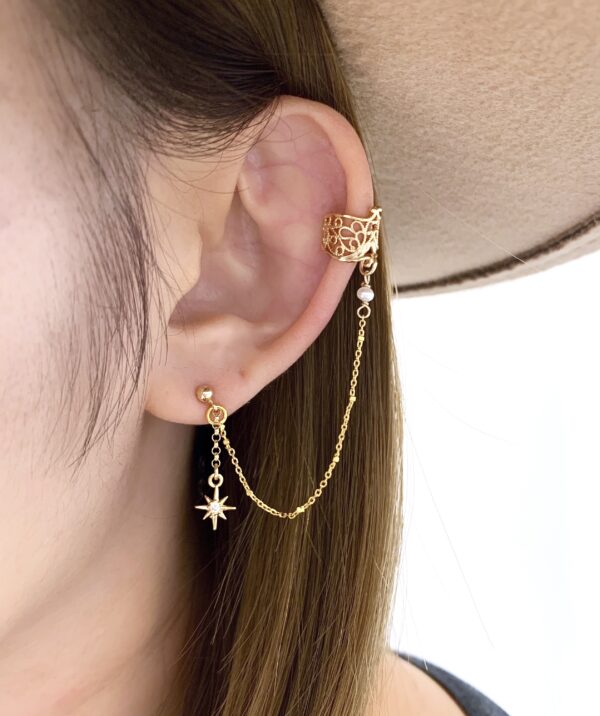 pearl ear cuff