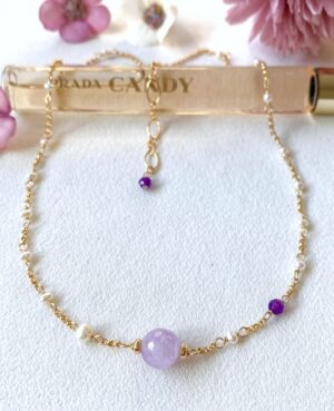 amethyst necklace