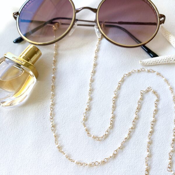 pearl glasses chain