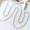 Tiny white pearl classic glasses chain - Image 4