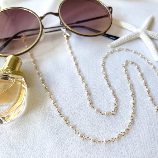 pearl glasses chain