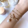 Aiai white pearl toggle bracelet - Image 7
