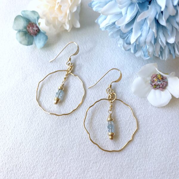 aquamarine earrings