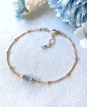 Aquamarine bracelet