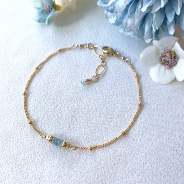 aquamarine bracelet