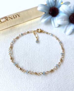 aquamarine bracelet