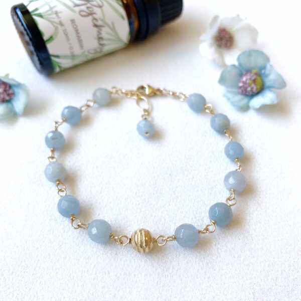 aquamarine bracelet