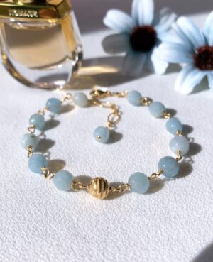 Aquamarine bracelet