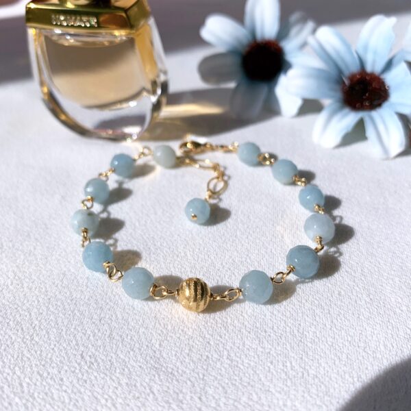 Aquamarine bracelet