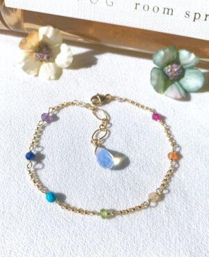 chakra gemstone bracelet