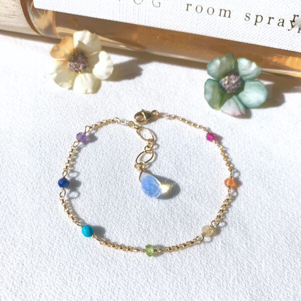 chakra gemstone bracelet