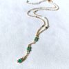 Hoku Emerald orion dangle necklace - Image 2