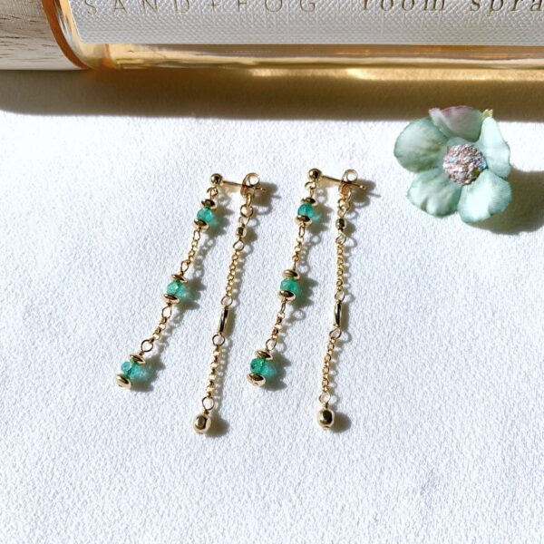 emerald earrings