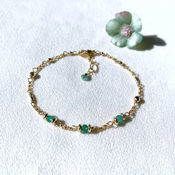 emerald bracelet