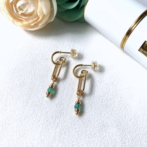 emerald earrings