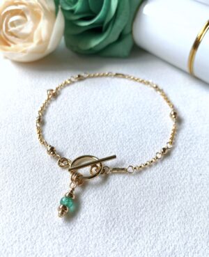 emerald bracelet