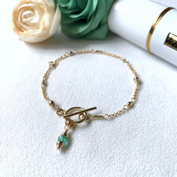 emerald bracelet