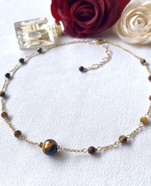 tiger eye necklace