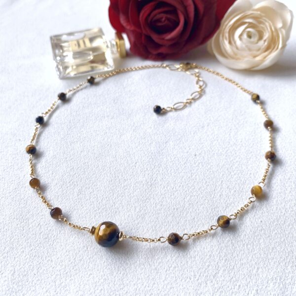 tiger eye necklace