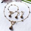 Aiai tiger eye dangle earrings - Image 6