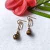 Aiai tiger eye dangle earrings