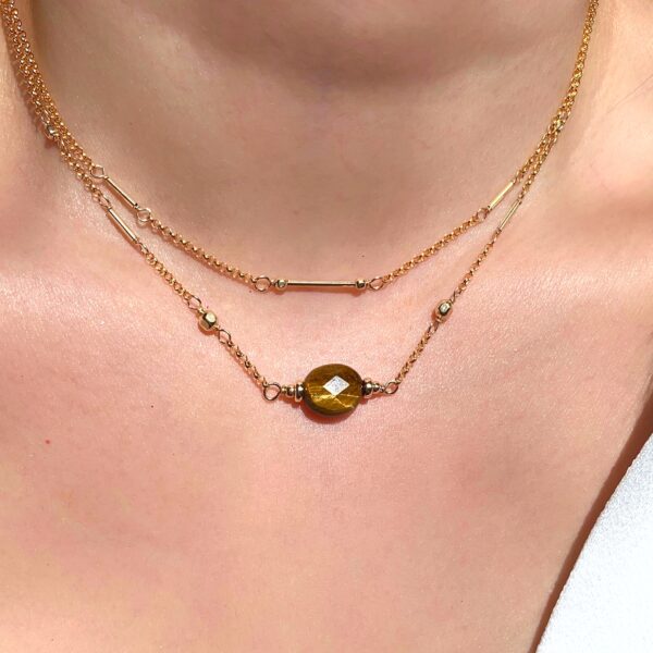 tiger eye necklace