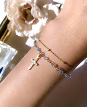 blue topaz bracelet